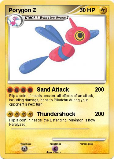 Pokemon Porygon Z