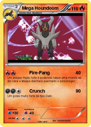 Pokemon Mega Houndoom