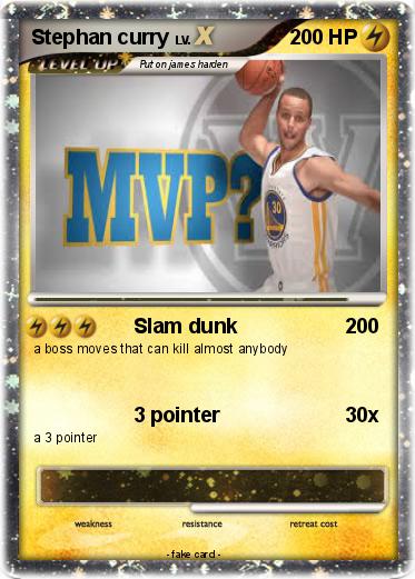 Pokemon Stephan curry