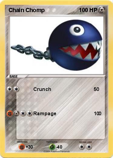 Pokemon Chain Chomp
