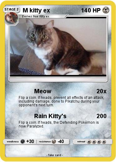 Pokemon M kitty ex