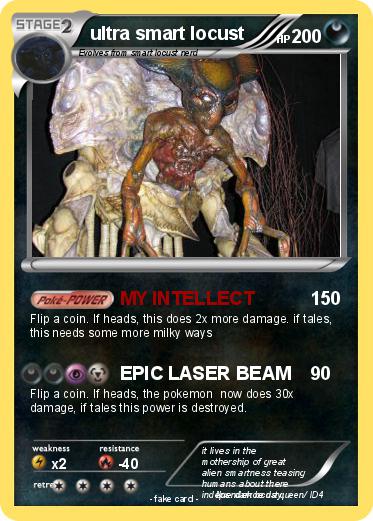 Pokemon ultra smart locust