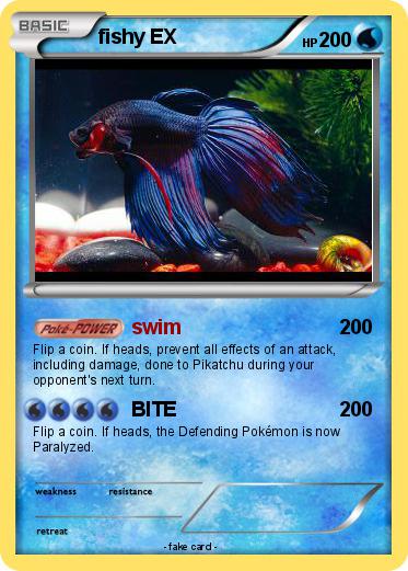 Pokemon fishy EX