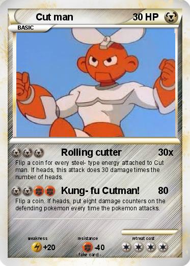 Pokemon Cut man