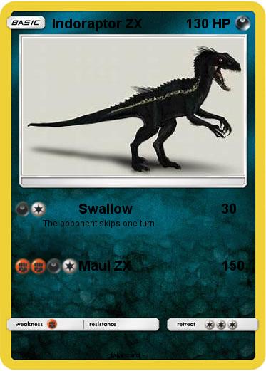 Pokemon Indoraptor ZX