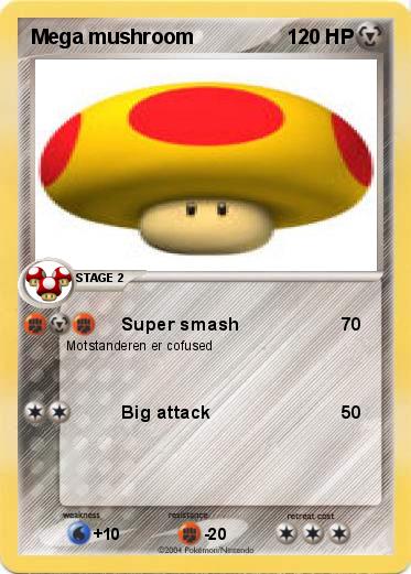 Pokemon Mega mushroom