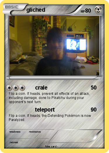 Pokemon gliched