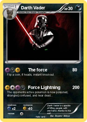 Pokemon Darth Vader