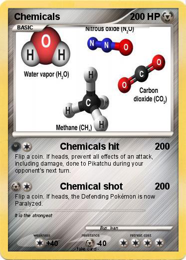 Pokemon Chemicals
