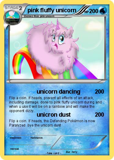 Pokemon pink fluffy unicorn