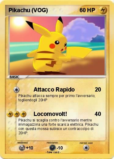 Pokemon Pikachu (VOG)