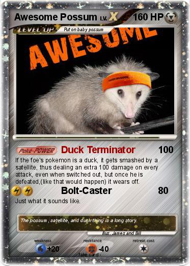 Pokemon Awesome Possum