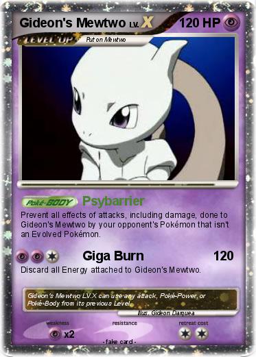 Pokemon Gideon's Mewtwo
