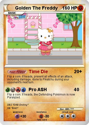 Pokemon Golden The Freddy