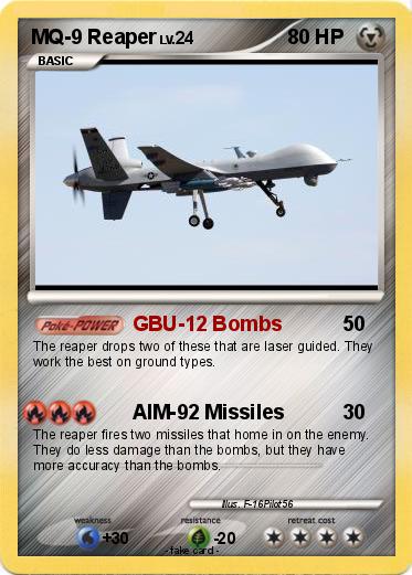 Pokemon MQ-9 Reaper