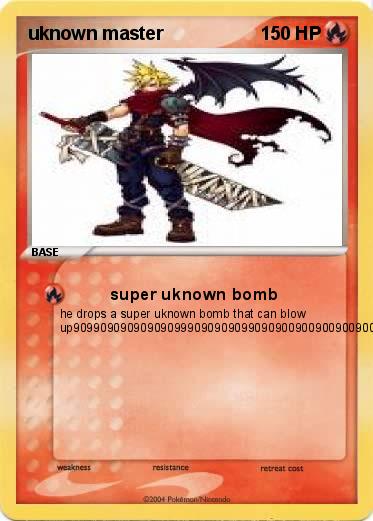 Pokemon uknown master