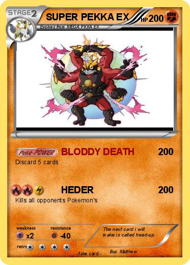Pokemon SUPER PEKKA EX