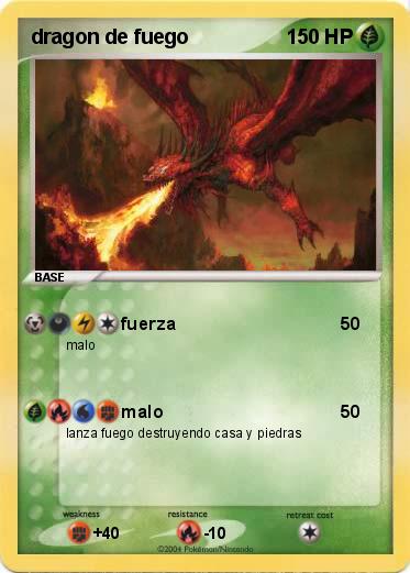 Pokemon dragon de fuego