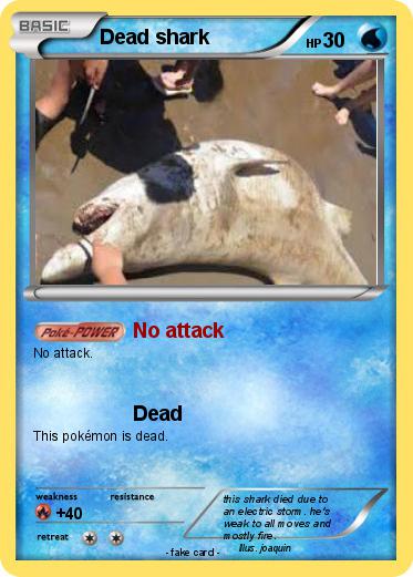 Pokemon Dead shark