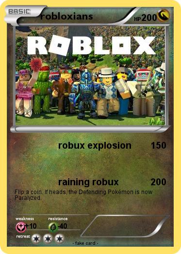Pokemon Robloxians 2 - raining robux