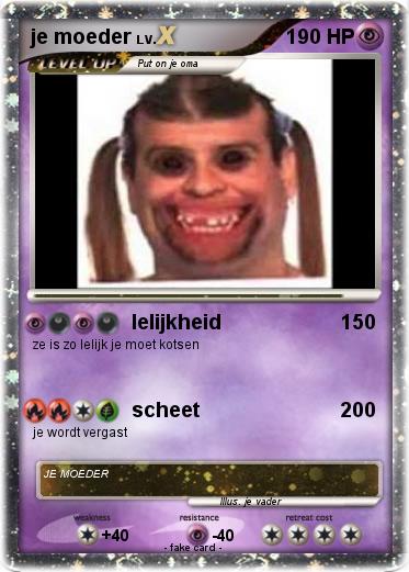 Pokemon je moeder