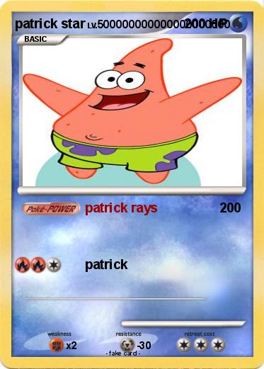 Pokemon patrick star