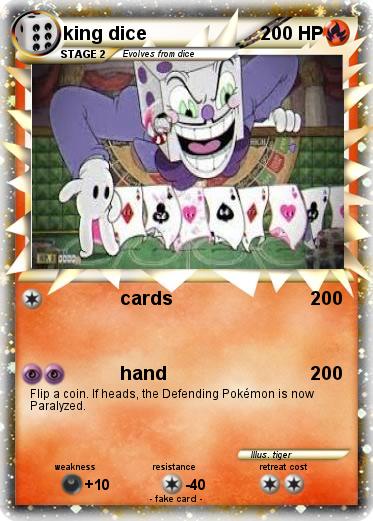 Pokemon king dice