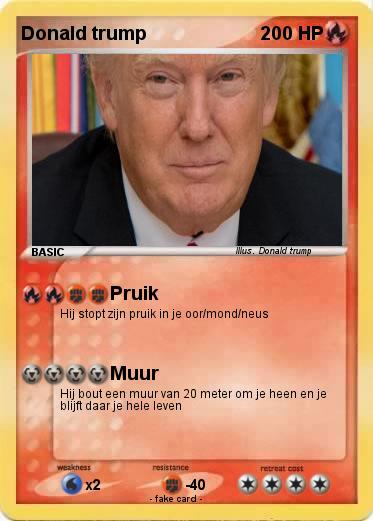 Pokemon Donald trump
