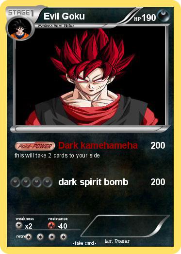 Pokemon Evil Goku