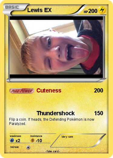 Pokemon Lewis EX