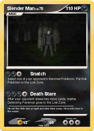Pokemon Slender Man