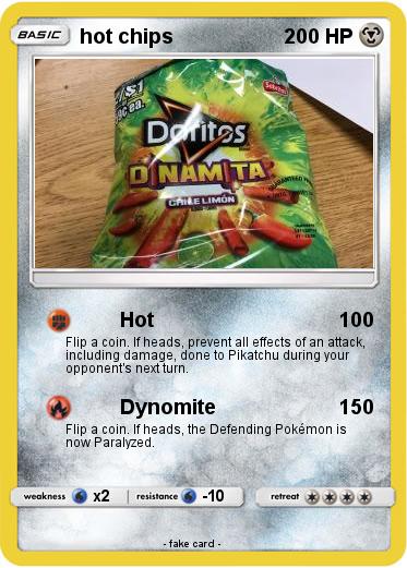 Pokemon hot chips