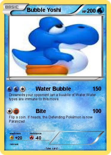 Pokemon Bubble Yoshi