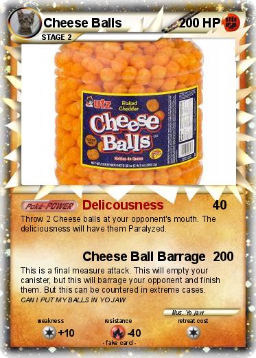 Pokemon Cheese Balls