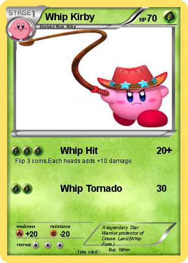 Pokemon Whip Kirby