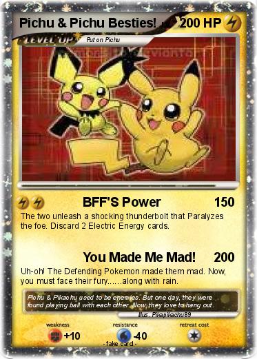 Pokemon Pichu & Pichu Besties!