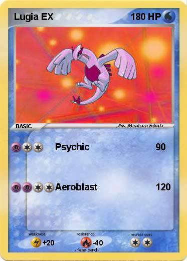 Pokemon Lugia EX