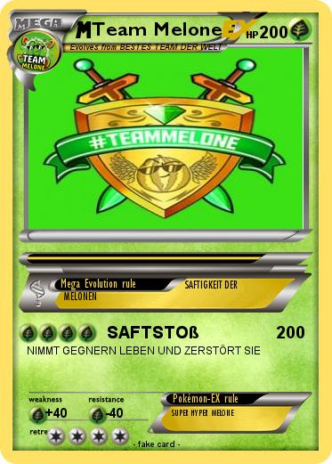 Pokemon Team Melone