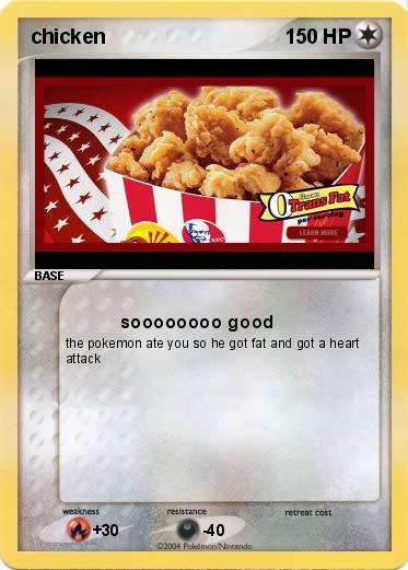 Pokemon chicken