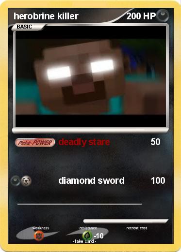 Pokemon herobrine killer