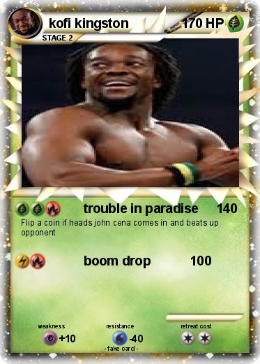 Pokemon kofi kingston