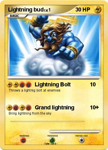 Pokemon Lightning bud