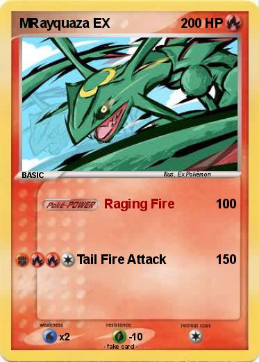 Pokemon MRayquaza EX