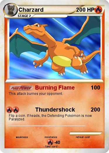 Pokemon Charzard