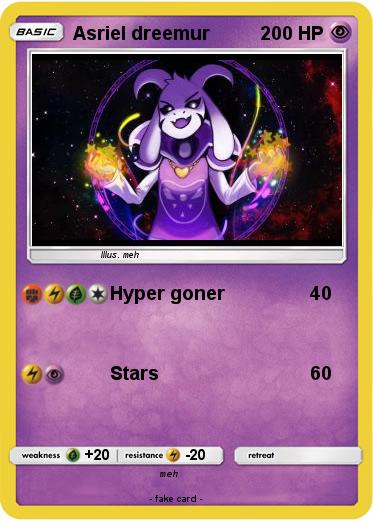Pokemon Asriel dreemur