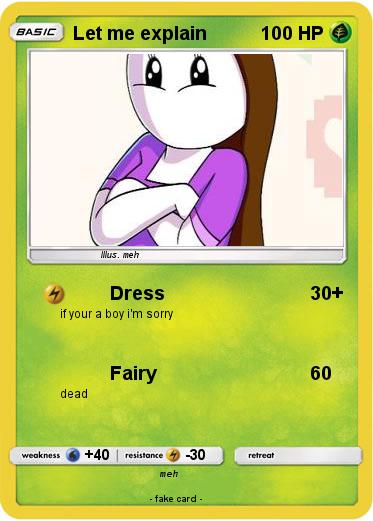 Pokemon Let me explain