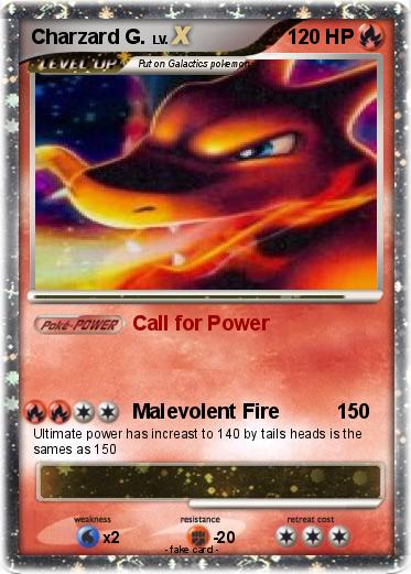 Pokemon Charzard G.