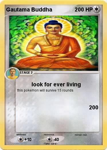 Pokemon Gautama Buddha