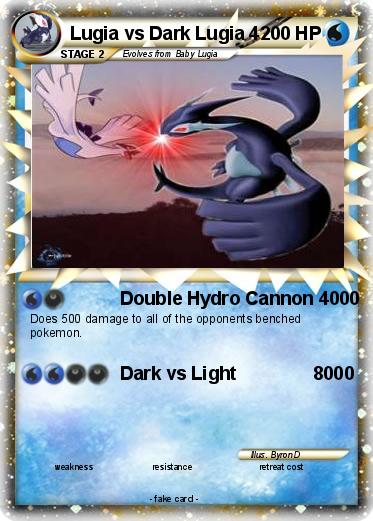 Pokemon Lugia vs Dark Lugia 4