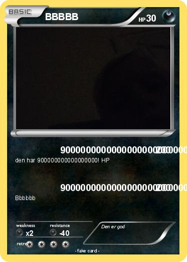 Pokemon BBBBB